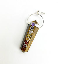 Load image into Gallery viewer, Chakra Pendant | Double Term. w/ "Topi" Ring