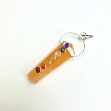 Load image into Gallery viewer, Chakra Pendant | Double Term. w/ "Topi" Ring