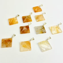 Load image into Gallery viewer, *Pyramid Pendants | 20-25mm | Brazil