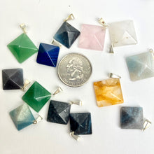 Load image into Gallery viewer, *Pyramid Pendants | 20-25mm | Brazil