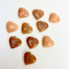 Load image into Gallery viewer, *Crystal Heart Pendants | Choose a Stone!