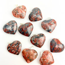 Load image into Gallery viewer, *Crystal Heart Pendants | Choose a Stone!