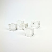 Load image into Gallery viewer, *Clear Quartz Cube | 25-35mm Brazil