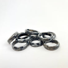 Load image into Gallery viewer, Crystal Band Rings | Choose a Stone!