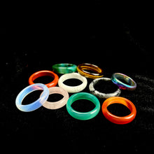Load image into Gallery viewer, Crystal Band Rings | Choose a Stone!