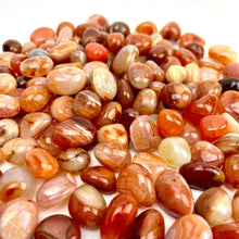 Load image into Gallery viewer, Banded Carnelian | Tumbled | 15-25mm | India