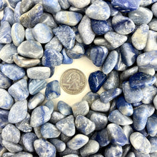 Load image into Gallery viewer, Blue Quartz | Tumbled | Kilo | Brazil | Choose a Size!