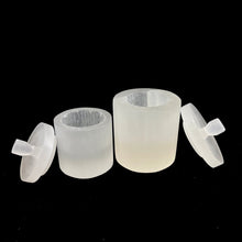 Load image into Gallery viewer, Selenite | Jar with Lid | Morocco | Choose a Size!