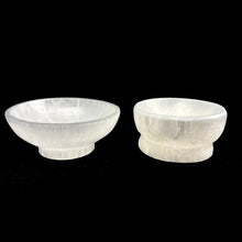 Load image into Gallery viewer, *Selenite Round Bowl with Base | Polished | Morocco