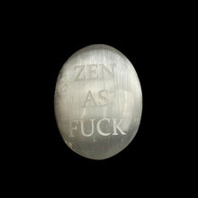 Load image into Gallery viewer, Humorous Selenite Palm Stones | Singles | (6-7cm)