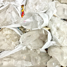 Load image into Gallery viewer, Clear Quartz | Clusters | "A" Grade | 50-150g | Flat Case