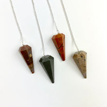 Load image into Gallery viewer, Pendulum Polished | Faceted | Choose a stone!