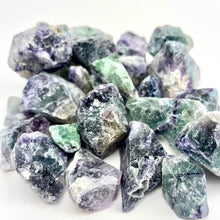 Load image into Gallery viewer, Rainbow Fluorite | Rough | 25-40mm | Kilo Lot