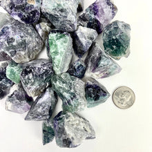 Load image into Gallery viewer, Rainbow Fluorite | Rough | 25-40mm | Kilo Lot