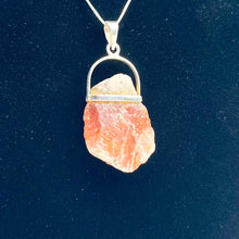 Load image into Gallery viewer, Sunstone | Extra Quality | Raw Pendant | 25-35mm | Lots of Flash!