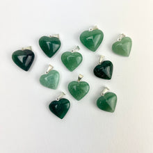 Load image into Gallery viewer, *Mini Heart Pendants | Brazil | 17-18mm