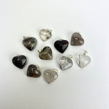 Load image into Gallery viewer, *Mini Heart Pendants | Brazil | 17-18mm