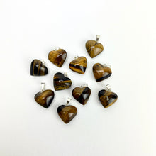 Load image into Gallery viewer, *Mini Heart Pendants | Brazil | 17-18mm