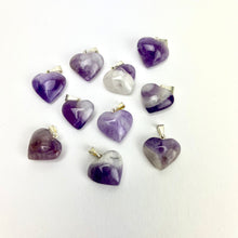 Load image into Gallery viewer, *Mini Heart Pendants | Brazil | 17-18mm