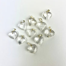 Load image into Gallery viewer, *Mini Heart Pendants | Brazil | 17-18mm