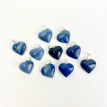 Load image into Gallery viewer, *Mini Heart Pendants | Brazil | 17-18mm
