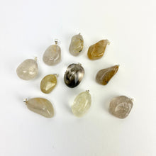 Load image into Gallery viewer, *Tumbled Stone Pendant | 20-30mm | Brazil