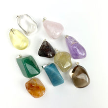 Load image into Gallery viewer, *Tumbled Stone Pendant | 20-30mm | Brazil