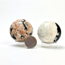 Load image into Gallery viewer, *Black Tourmaline Feldspar Sphere | Brazil