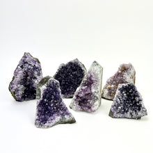 Load image into Gallery viewer, Amethyst | Cut Base Cluster | 36-40lb Case LOT | 3-8" Assorted Sizes | Uruguay