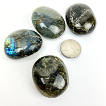 Load image into Gallery viewer, Labradorite | Palm Stones | 45-65mm | Madagascar