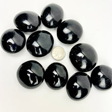 Load image into Gallery viewer, Black Tourmaline | Palmstones | 40-60mm | Madagascar