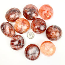 Load image into Gallery viewer, Hematoid Quartz | Palmstone | Madagascar | 30-60mm
