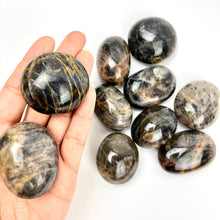 Load image into Gallery viewer, Black Moonstone | Palmstone | 45-55 mm | Madagascar