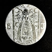 Load image into Gallery viewer, Major Arcana Etched | Selenite Crystal Charging Plate | Choose Size
