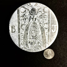 Load image into Gallery viewer, Major Arcana Etched | Selenite Crystal Charging Plate | Choose Size
