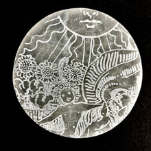 Load image into Gallery viewer, Major Arcana Etched | Selenite Crystal Charging Plate | Choose Size