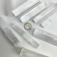 Load image into Gallery viewer, Selenite Sticks | "Crystal Charging Wands" | Morocco