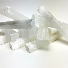 Load image into Gallery viewer, Selenite Sticks | Charging Wands | 15 cm | Morocco | BULK Case Lot