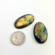 Load image into Gallery viewer, Labradorite Cabochons | Choose a size