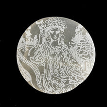 Load image into Gallery viewer, Major Arcana Etched | Selenite Crystal Charging Plate | Choose Size