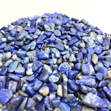Load image into Gallery viewer, Lapis Lazuli | Tumbled Chips | 1lb | 4-7mm | India