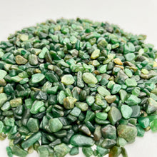Load image into Gallery viewer, Green Aventurine | Tumbled Chips | 1lb | 4-7mm | India