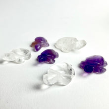 Load image into Gallery viewer, Crystal Carved Turtle | 20-30mm | Brazil  | Choose a Stone!
