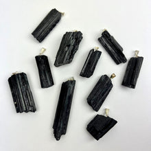 Load image into Gallery viewer, *Black Tourmaline Pendants | 30-50mm | Brazil