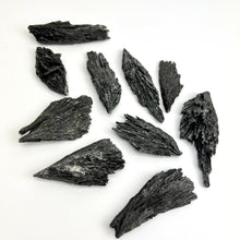 Load image into Gallery viewer, Black Kyanite | Fans | 55-100mm | Brazil