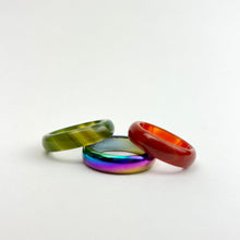 Load image into Gallery viewer, Crystal Band Rings | Choose a Stone!