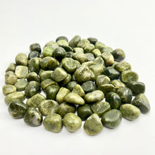 Load image into Gallery viewer, Vesuvanite | Tumbled | 10-20mm | 1lb | India