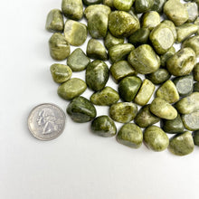 Load image into Gallery viewer, Vesuvanite | Tumbled | 10-20mm | 1lb | India