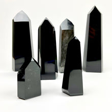 Load image into Gallery viewer, Black Obsidian | Polished Point | Brazil
