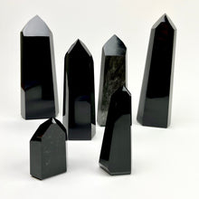 Load image into Gallery viewer, Black Obsidian | Polished Point | Brazil